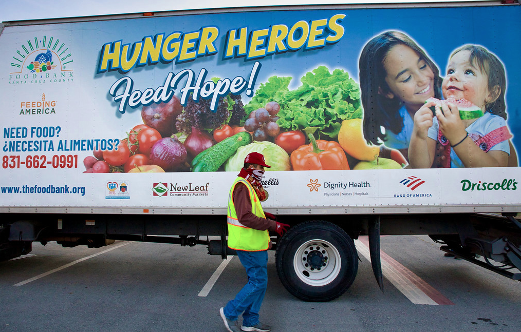 Supporting Santa Cruz Citizens in Need Second Harvest Foodbank