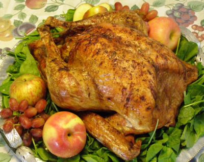Turkey and apples