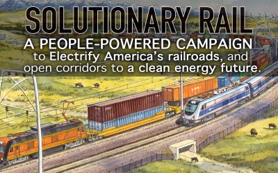 Solutionary Rail – Bill Moyer shares the vision of a win-win-win solution for America’s freight and passenger transportation challenges