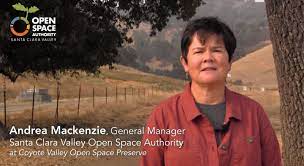 Sustainability Now!  Sunday, July 11th, 5-6 PM: Give Me Land, Lots of Land in the Santa Clara Valley with Andrea Mackenzie  of the Santa Clara Valley Open Space Authority