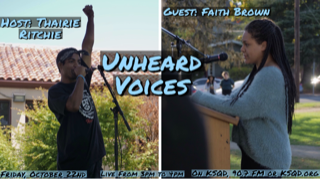 Unheard Voices with Faith Brown