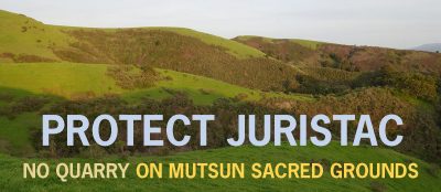 Greg Cotten on the proposed open pit mine at Sargent Ranch - a disaster for the environment and the cultural survival of the Amah Mutsun