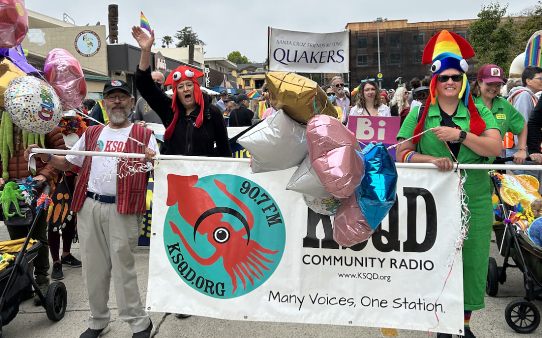 KSQD Marched with Joy in this Year’s Pride Parade!