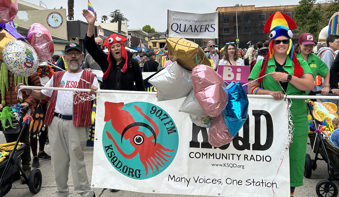KSQD Marched with Joy in this Year’s Pride Parade!