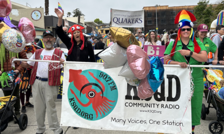 KSQD Marched with Joy in this Year's Pride Parade!