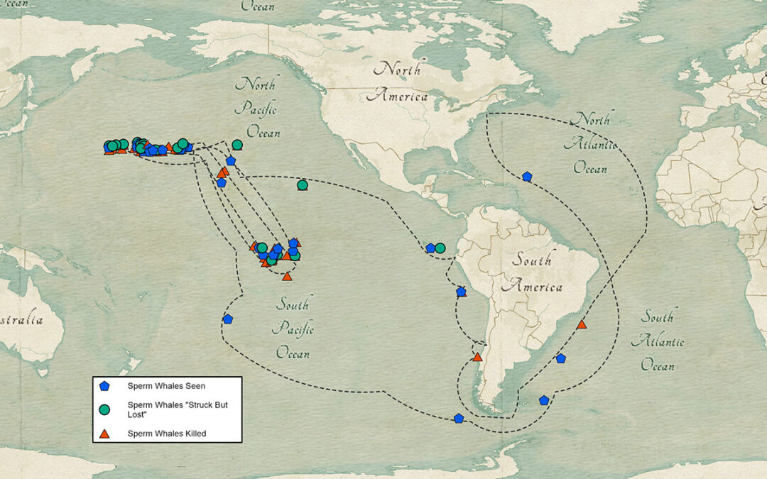 Rich King, Mallory Hoffbeck, and Mia Hines share their adventure into the past – guided by Captain Joy’s last whaling log