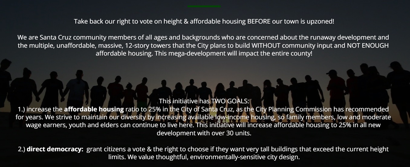 Image for display with article titled Santa Cruz Initiative Aims to Give Voters a Say in Building Heights