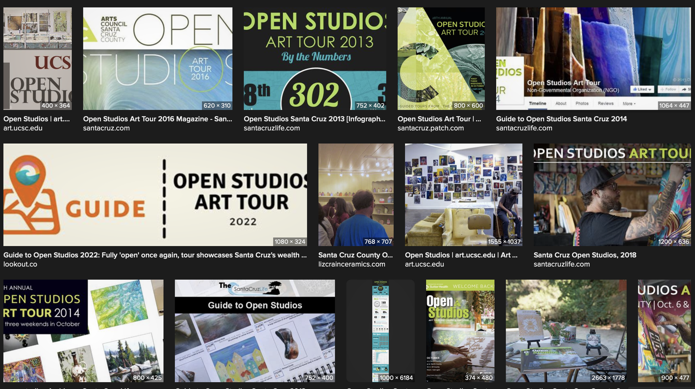 Image for display with article titled All About Open Studios 2023