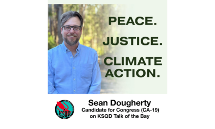 Sean Dougherty, Candidate for Congress (CA-19) on Talk of the Bay
