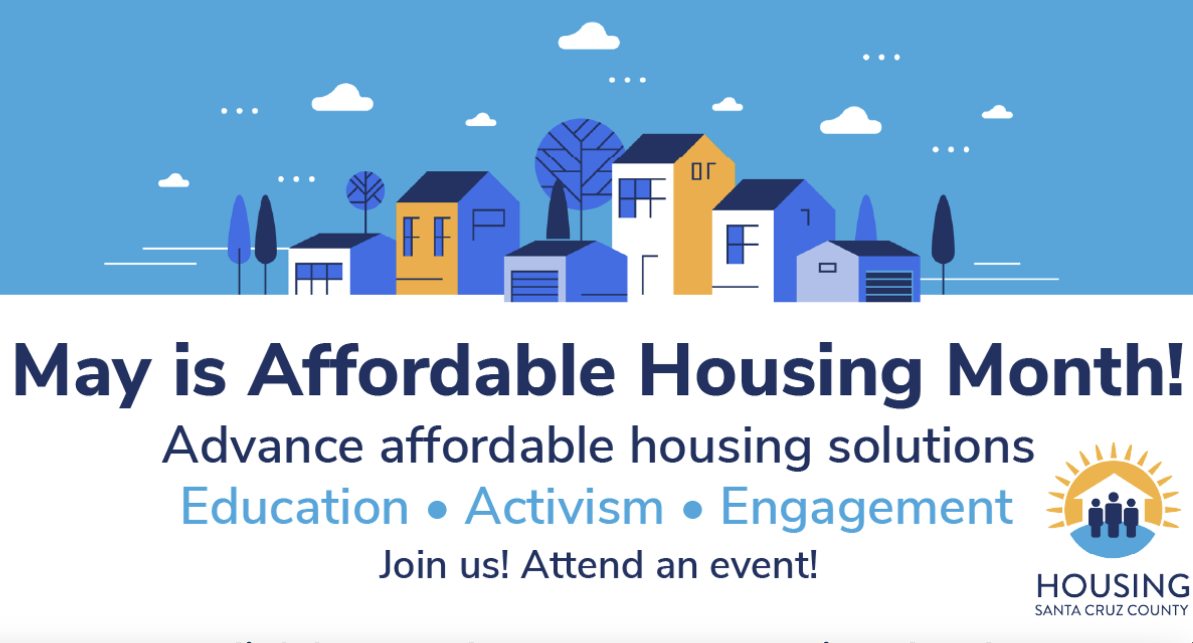 Image for display with article titled May Is Affordable Housing Month!