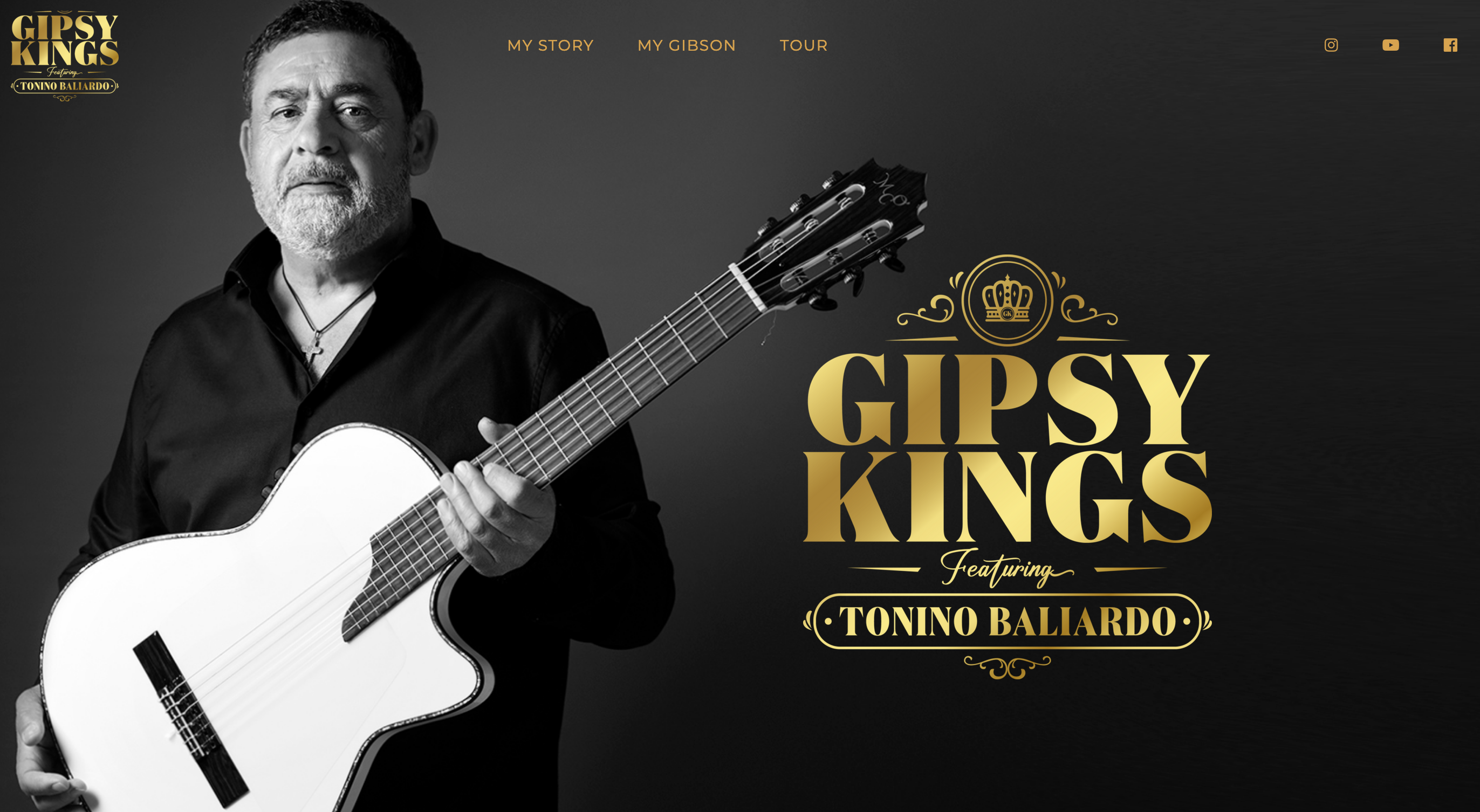 Image for display with article titled The Gipsy Kings With Tonino Baliardo Guitarist and Founder
