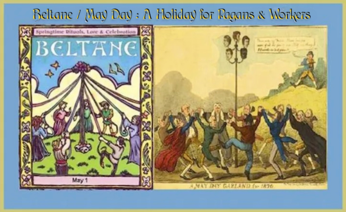 Image for display with article titled The Tower of Song Presents “Beltane / May Day: A Holiday for Pagans & Workers”