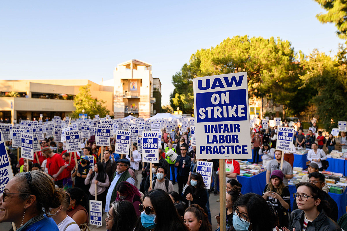 Image for display with article titled UAW Union Rep Talks About UC Strike