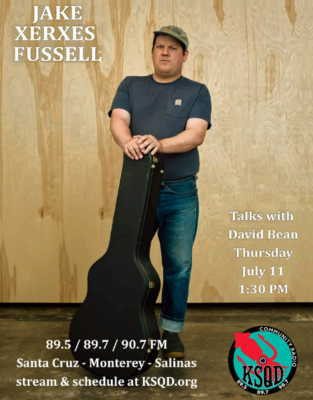 Musician Jake Xerxes Fussel on New Squid in Town: Thursday July 11 at 1:30pm