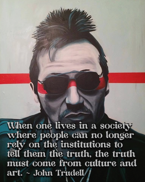 Image for display with article titled The Tower of Song Presents a Tribute to John Trudell