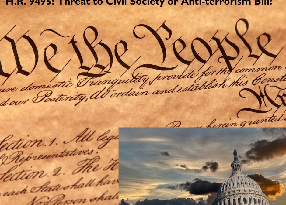 HR 9495 Threat to Nonprofits