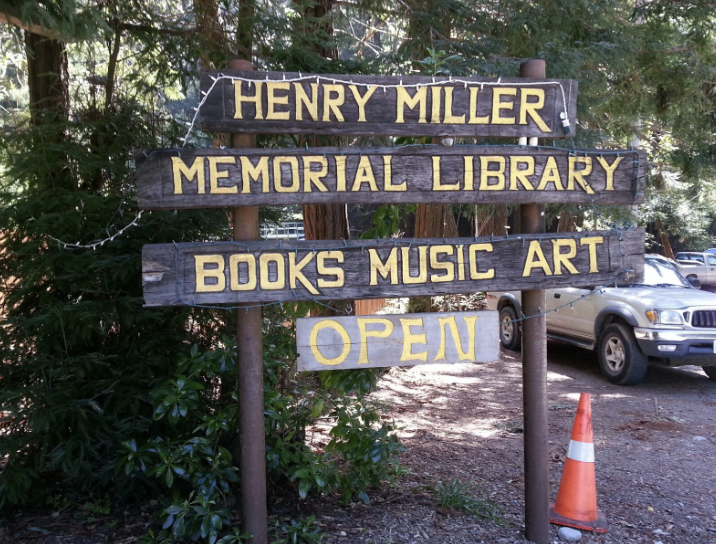 What’s Up at the Henry Miller Memorial Library?