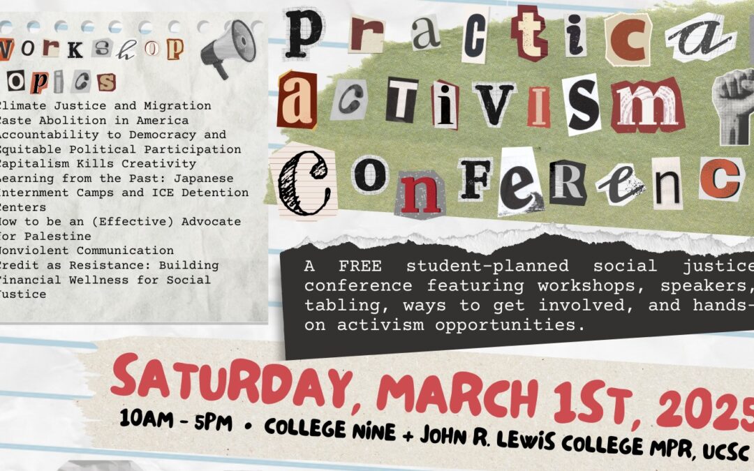 Sunday Dinner: The Practice of Activism (22nd Annual Practical Activism Conference)