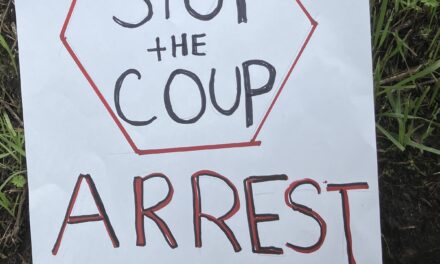 Santa Cruz County’s “Not My President” Day Protest