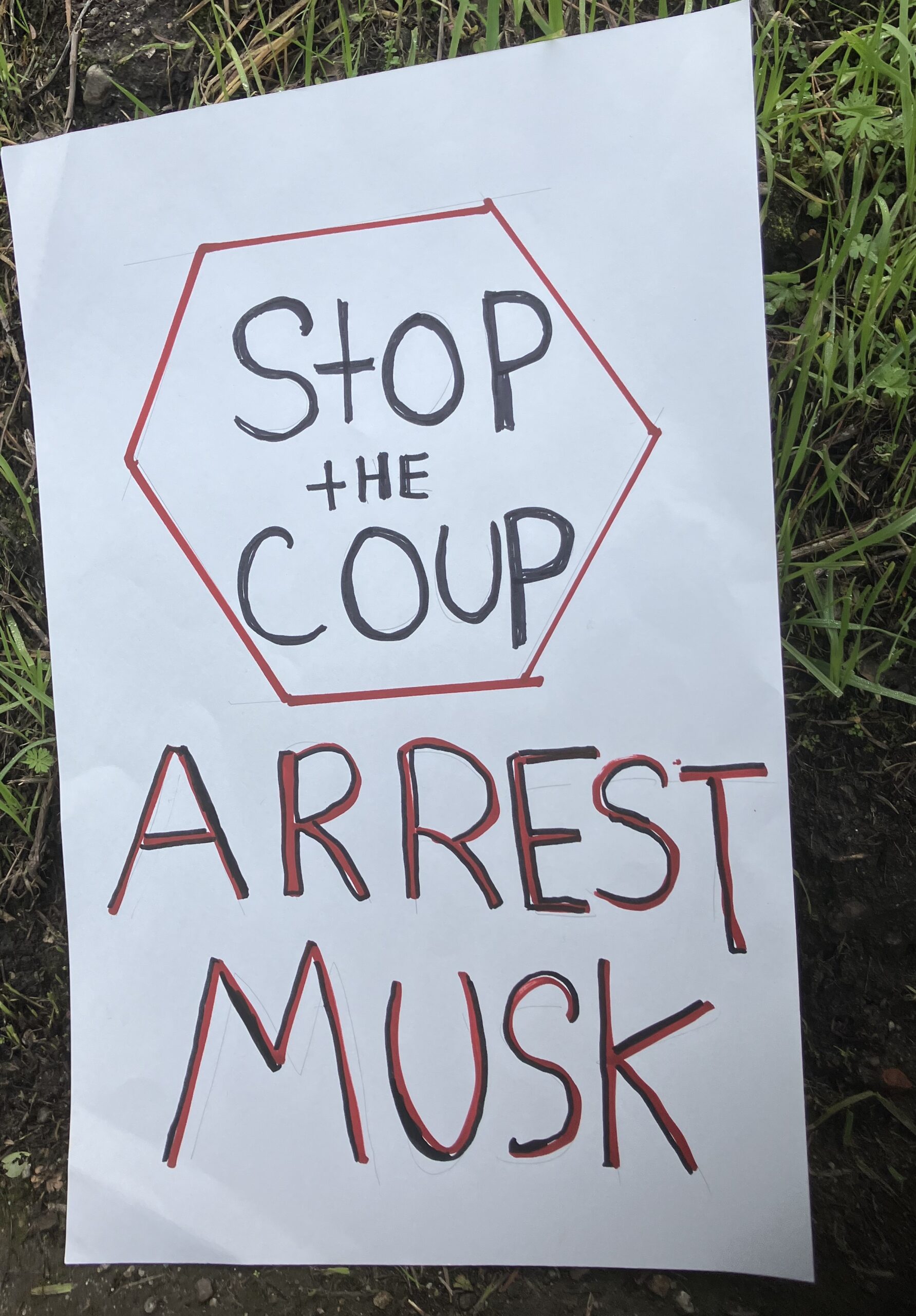 Santa Cruz County’s “Not My President” Day Protest