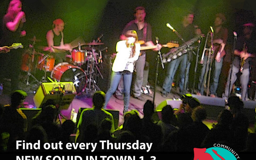 New Squid In Town Thursdays 1 – 3pm
