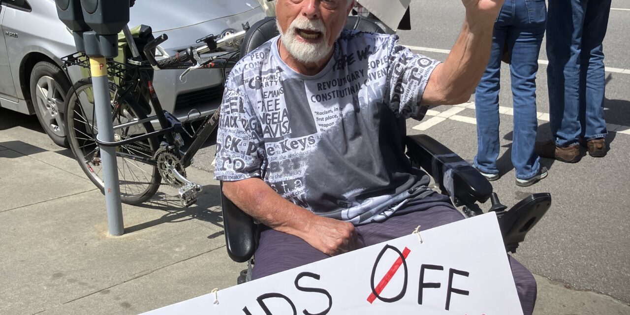Santa Cruz “Hands Off” Protest Draws Thousands