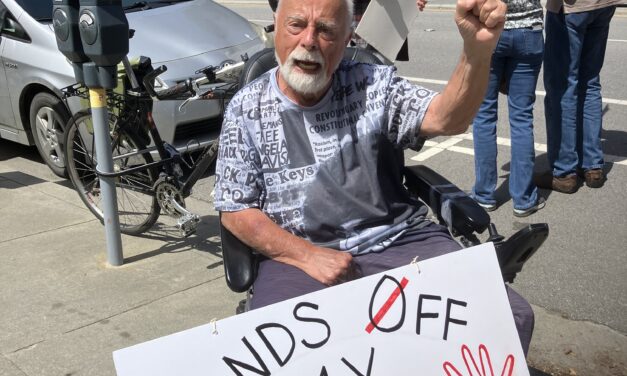 Santa Cruz “Hands Off” Protest Draws Thousands