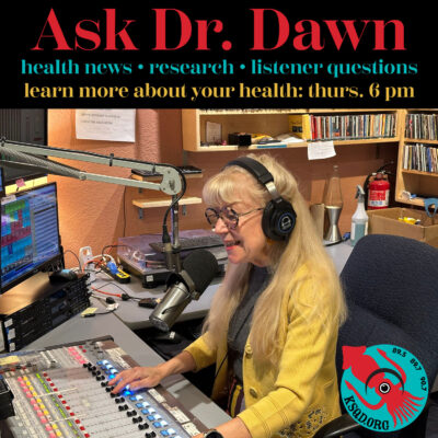 Ask Dr. Dawn, Thursdays at 6pm