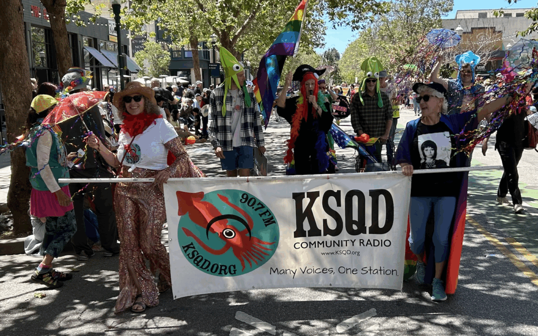Santa Cruz Pride 2025–KSQD’s Livestream captured the joy and the crowds