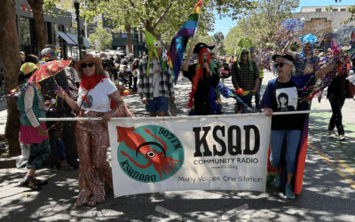 Santa Cruz Pride 2025–KSQD’s Livestream captured the joy and the crowds
