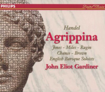CD cover from Philips Records of Agrippina