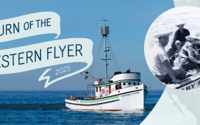 Sherry Flumerfelt and Captain Paul Tate share stories from the return of the Western Flyer to the Sea of Cortez, 85 years on