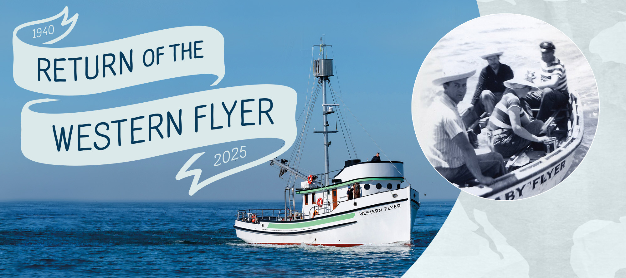 Sherry Flumerfelt and Captain Paul Tate share stories from the return of the Western Flyer to the Sea of Cortez, 85 years on