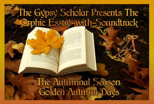 The Tower of Song Presents “The Autumnal Season” Orphic Essay-with-Soundtrack Series