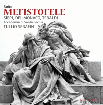CD cover art for Boïto's Mefistofele