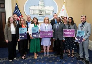 Assemblymember Pellerin Advocates for Suicide Awareness