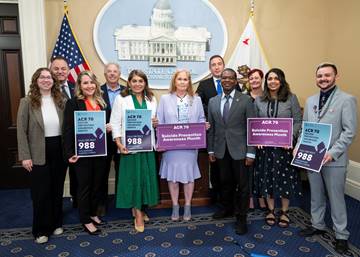 Assemblymember Pellerin Advocates for Suicide Awareness