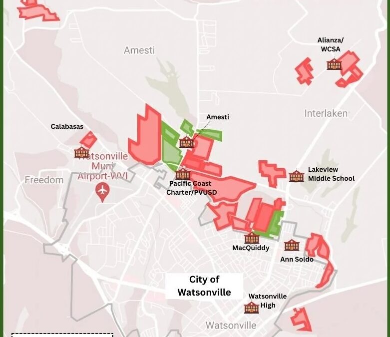 Pesticide use near schools and Santa Cruz County’s high rate of childhood cancer