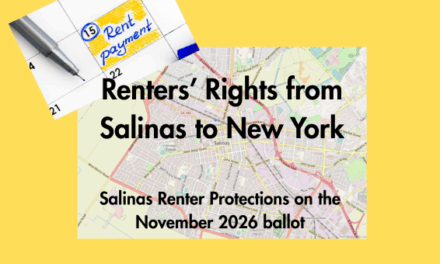 Renters Rights from Salinas to New York