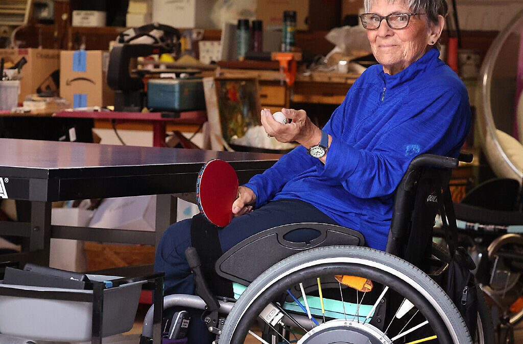 Meet Cynthia Ranii, the 78-year-old Santa Cruz resident going for Paralympic gold