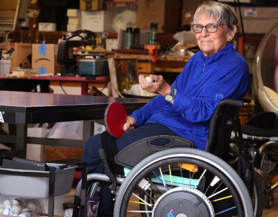 Meet Cynthia Ranii, the 78-year-old Santa Cruz resident going for Paralympic gold