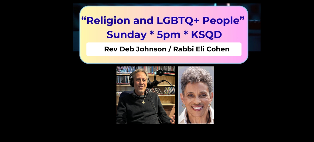 Religion and LGBTQ+ People Rev Deb and Rabbi Eli