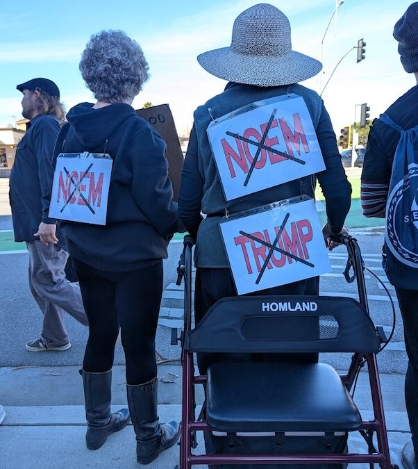 Locals speak up at ICE Out For Good rally in Santa Cruz