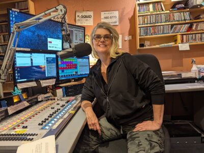 Behind the Mic with Christine Barrington, host of Apocalyptic Supper Club