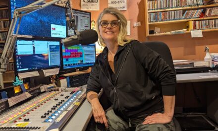 Behind the Mic with Christine Barrington, host of Apocalyptic Supper Club