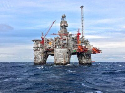 FirstPersonSingular: Pauline Seales Off Shore Oil Drilling